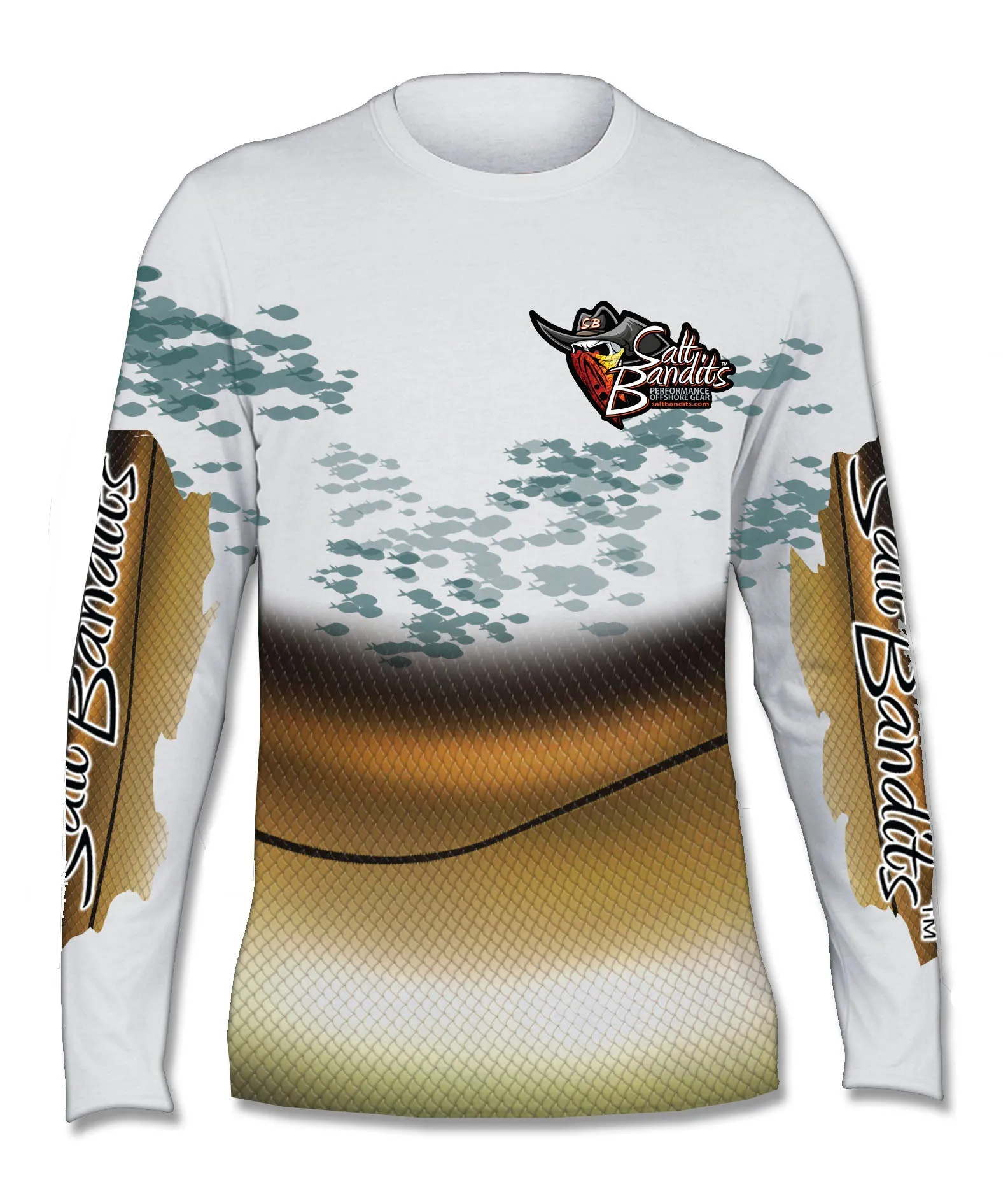 Salt Bandits™ Snook Performance Long Sleeve T-shirt
