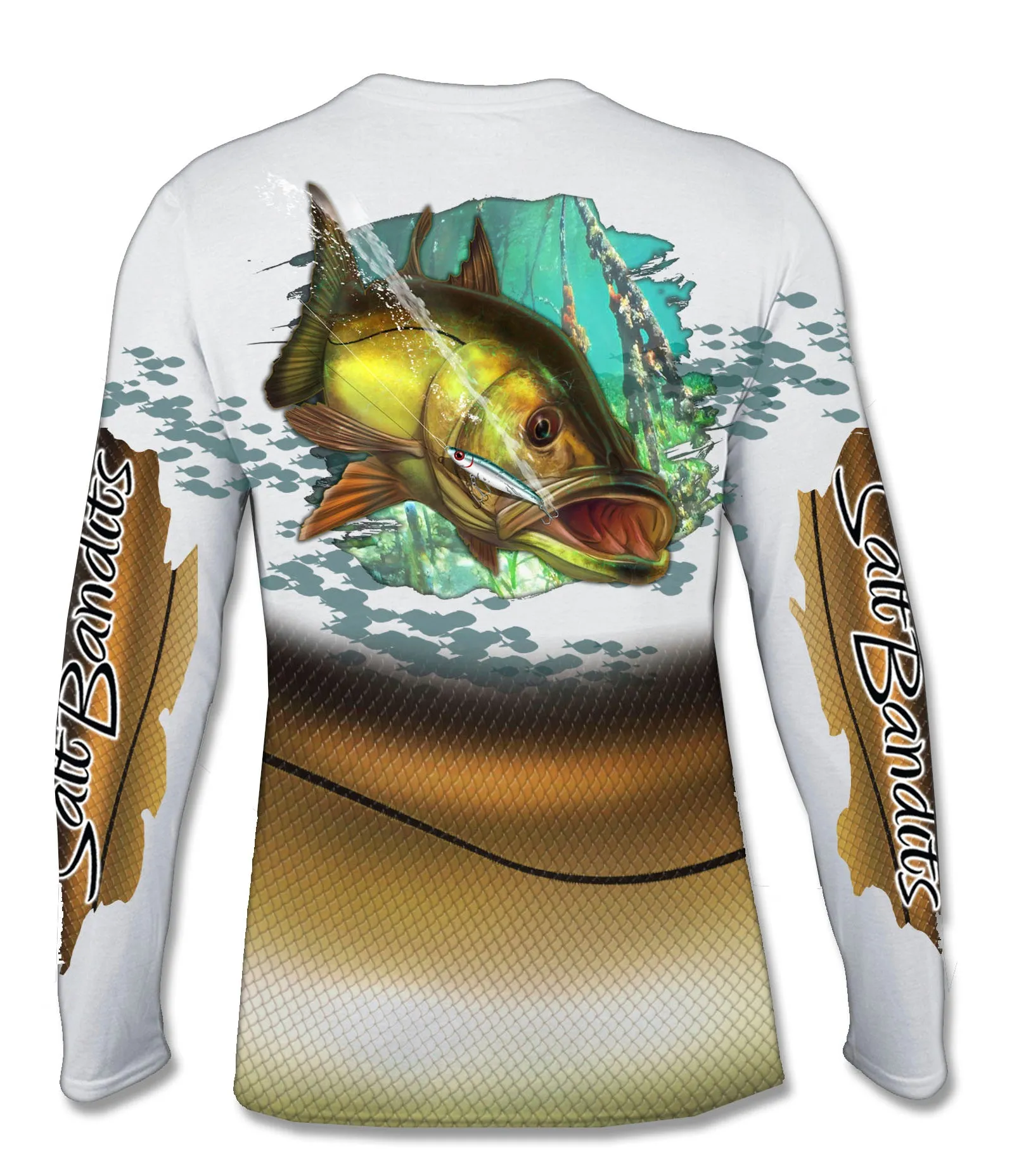 Salt Bandits™ Snook Performance Long Sleeve T-shirt