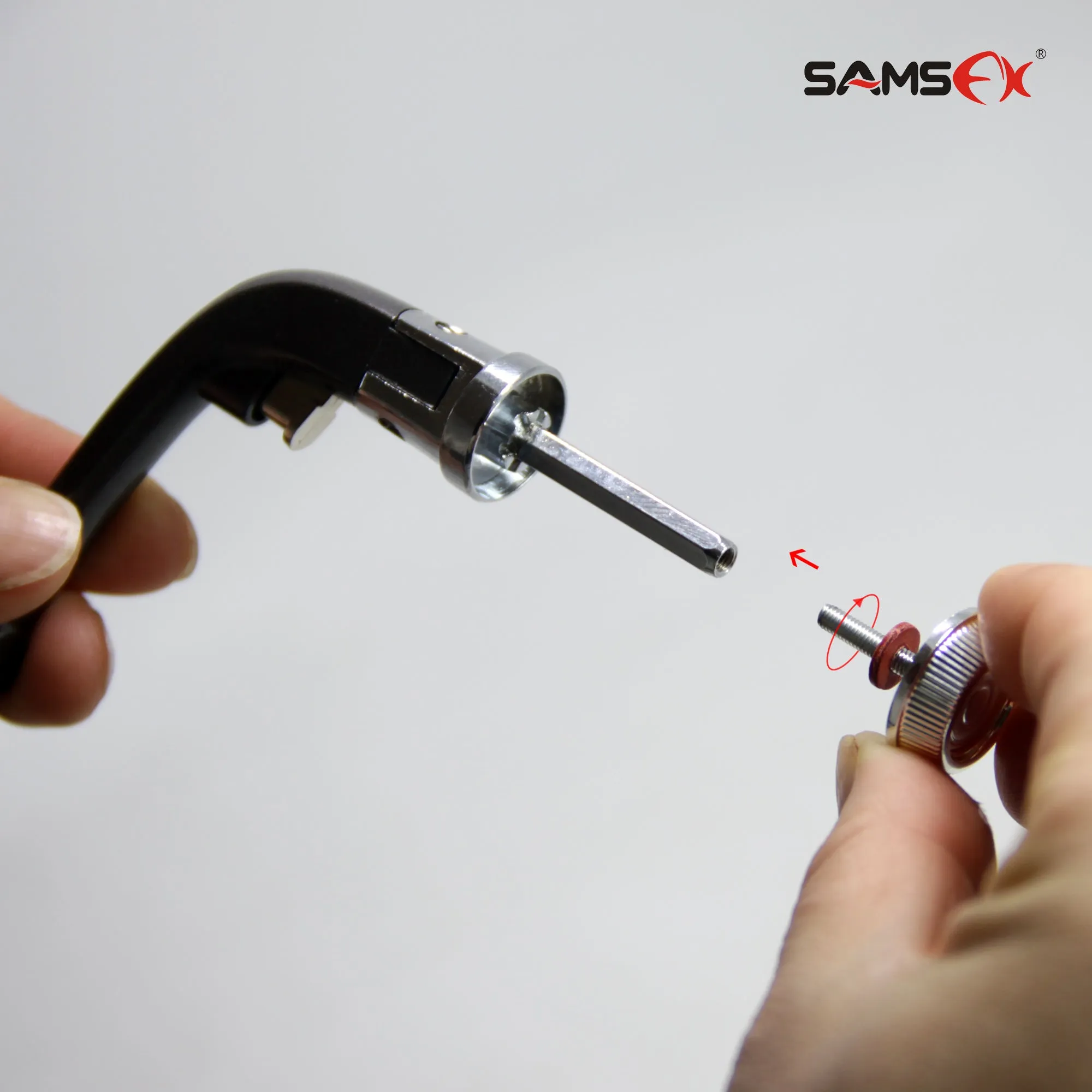 SAMSFX Folding Rotary Fishing Spinning Reel Handle Repair Parts Accessories