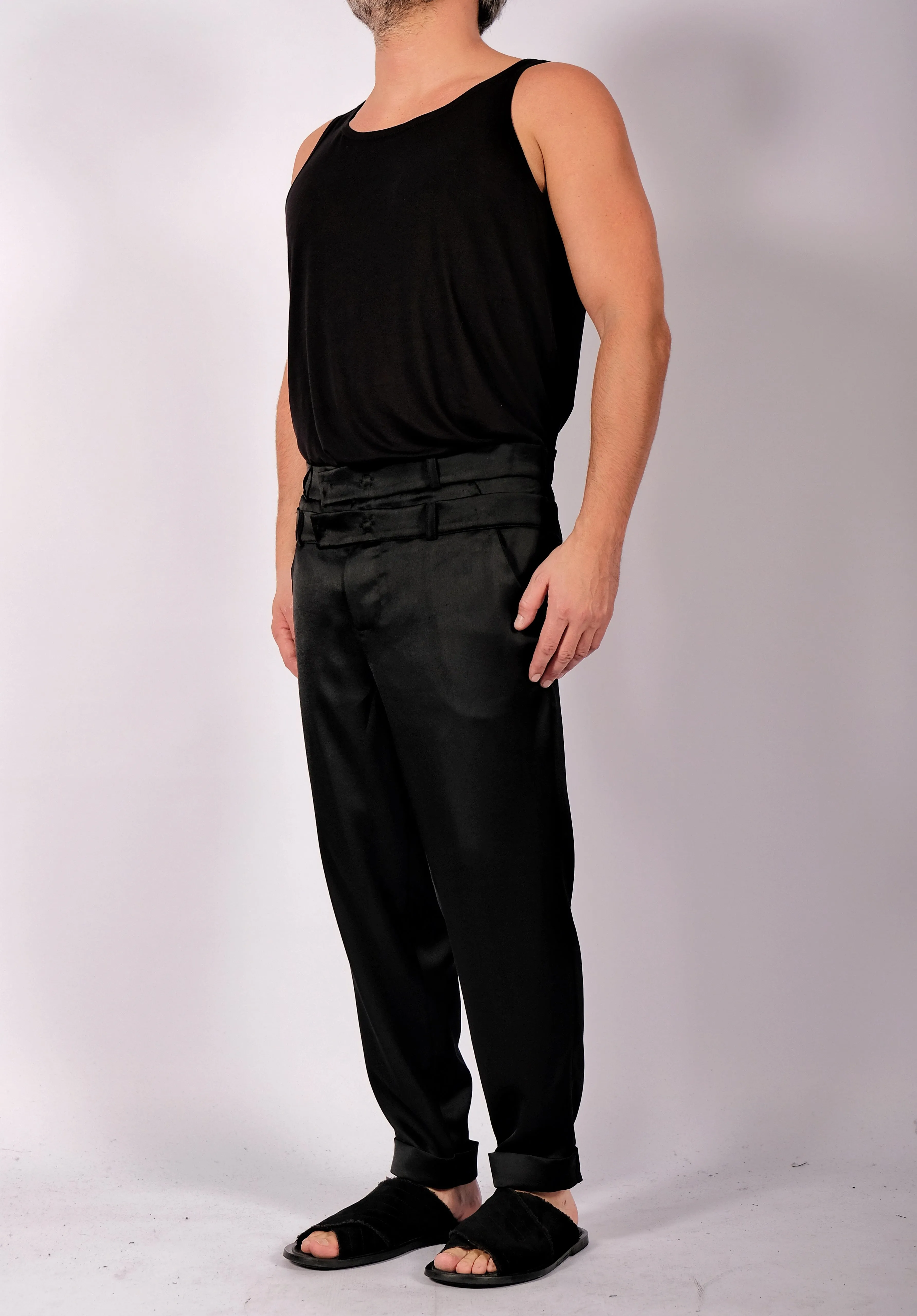 Satin Trousers