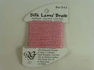 Silk Lame Braid LB07 Pink
