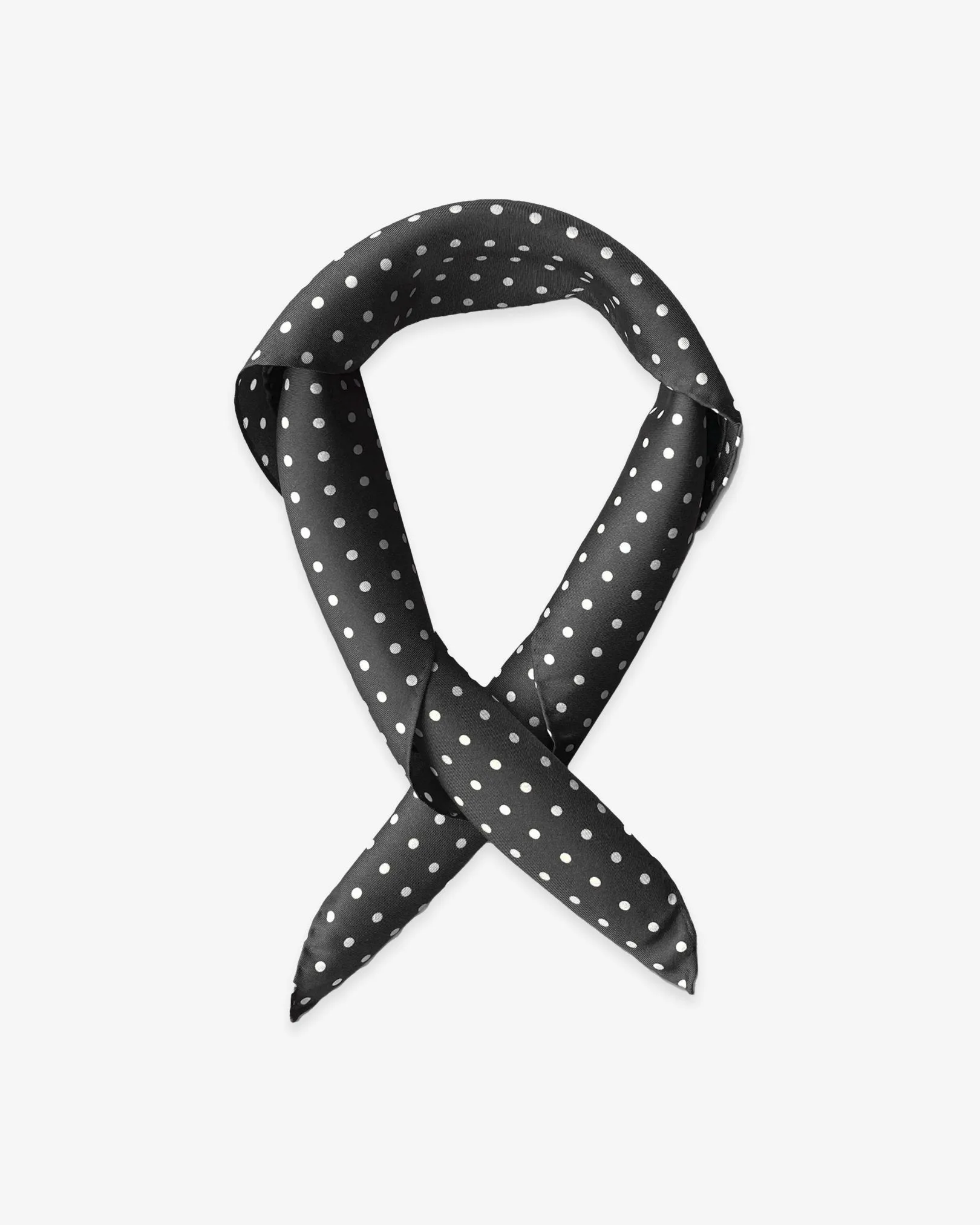 Silk Polka Dot Neckerchief - The Shinagwa