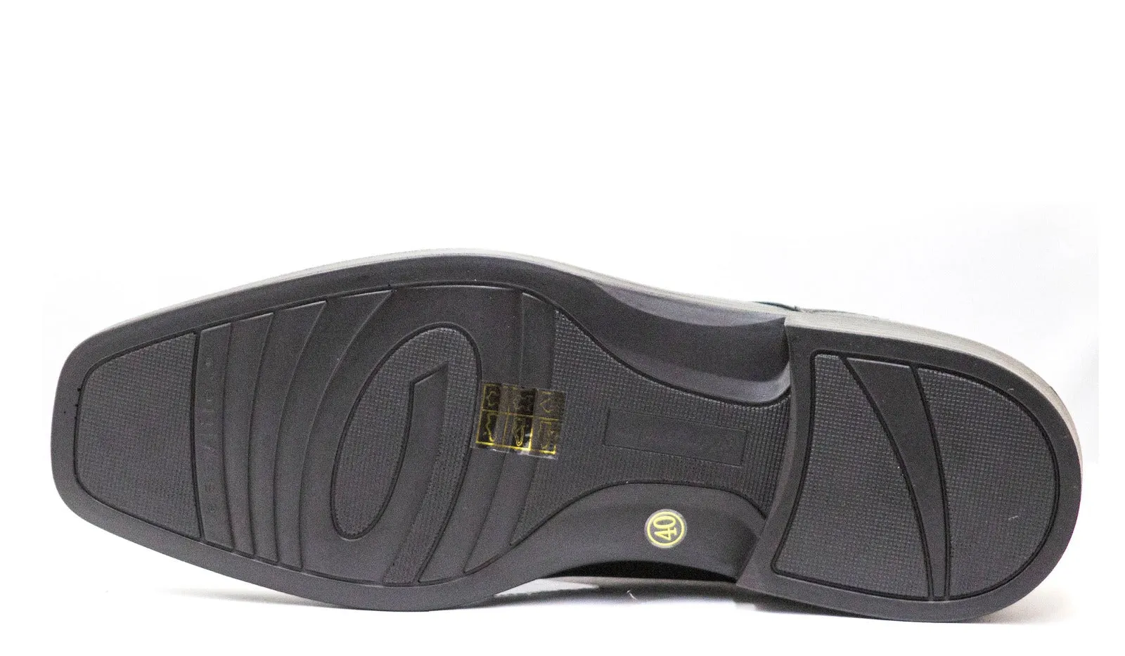 Sir Imperial Men's Black Dress Rubber Shoes 50162