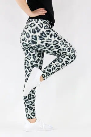Snow Leopard - Casual Full Leggings