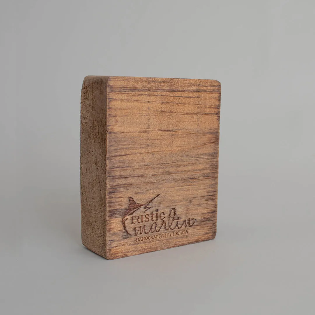 Snowmobile Decorative Wooden Block