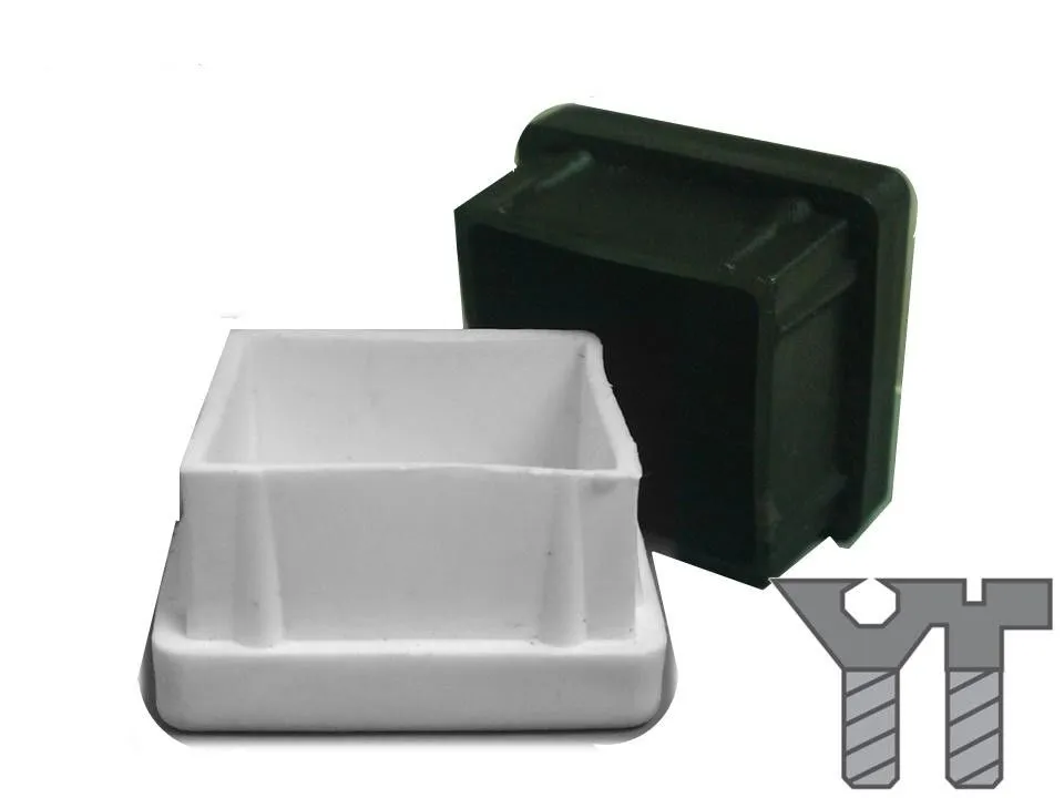 SQUARE PLASTIC BUSH (BLACK)
