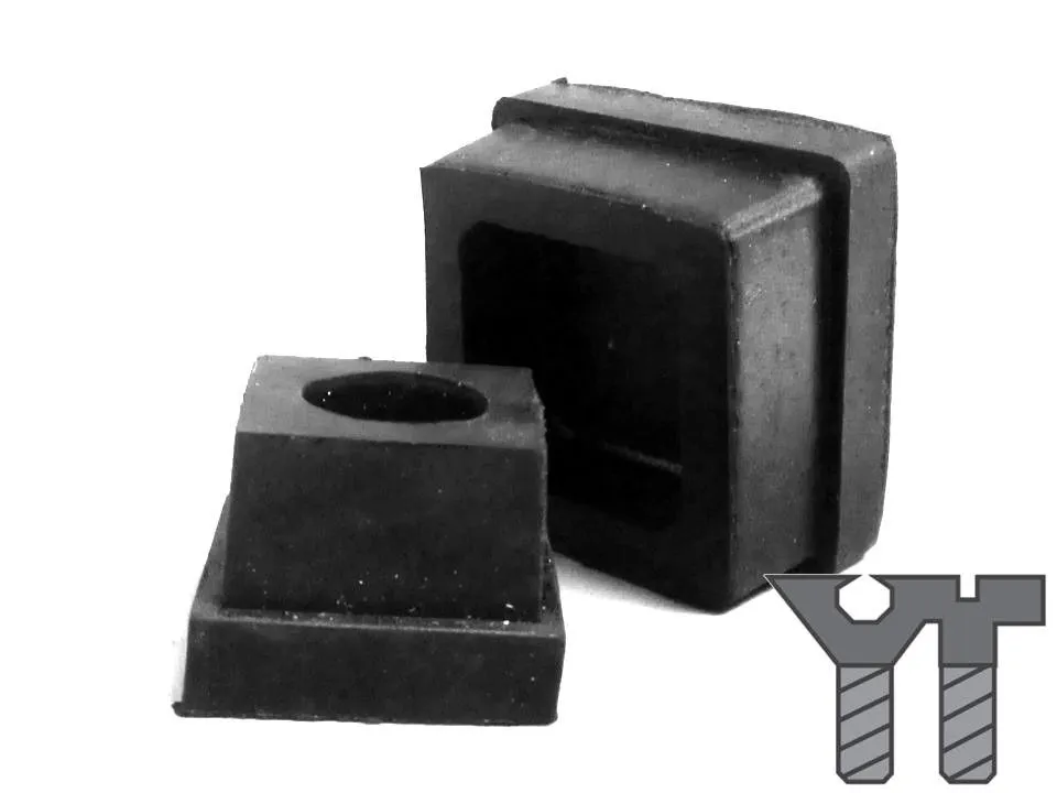SQUARE RUBBER BUSH - INTERNAL