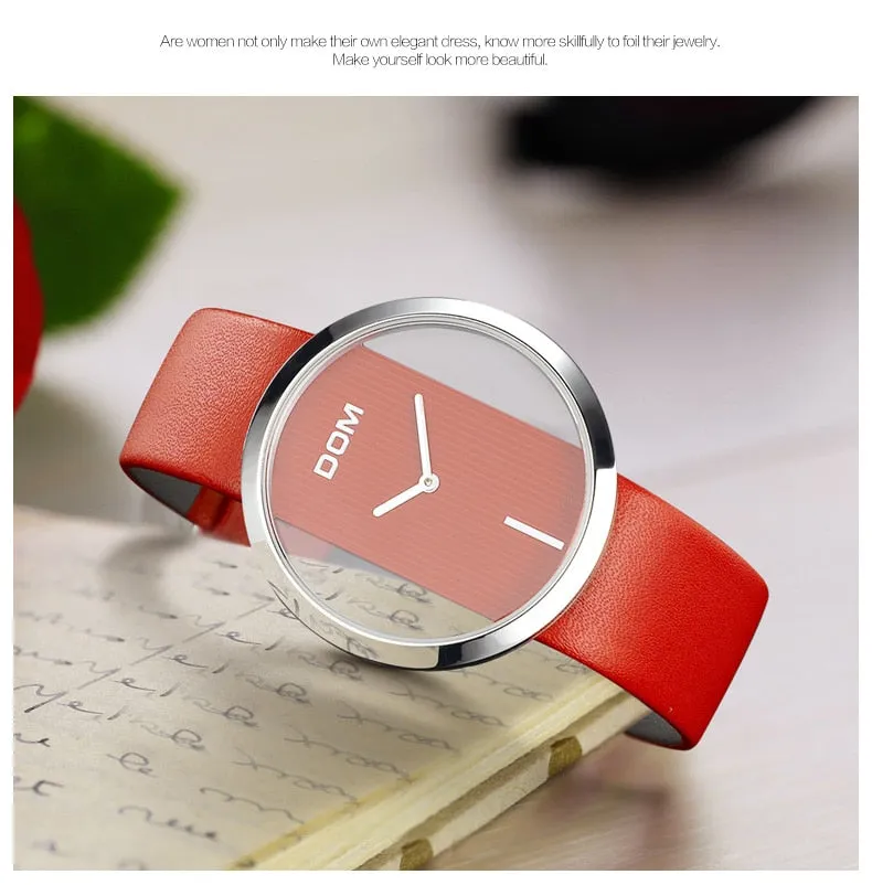 Striking Skeleton Quartz Watch