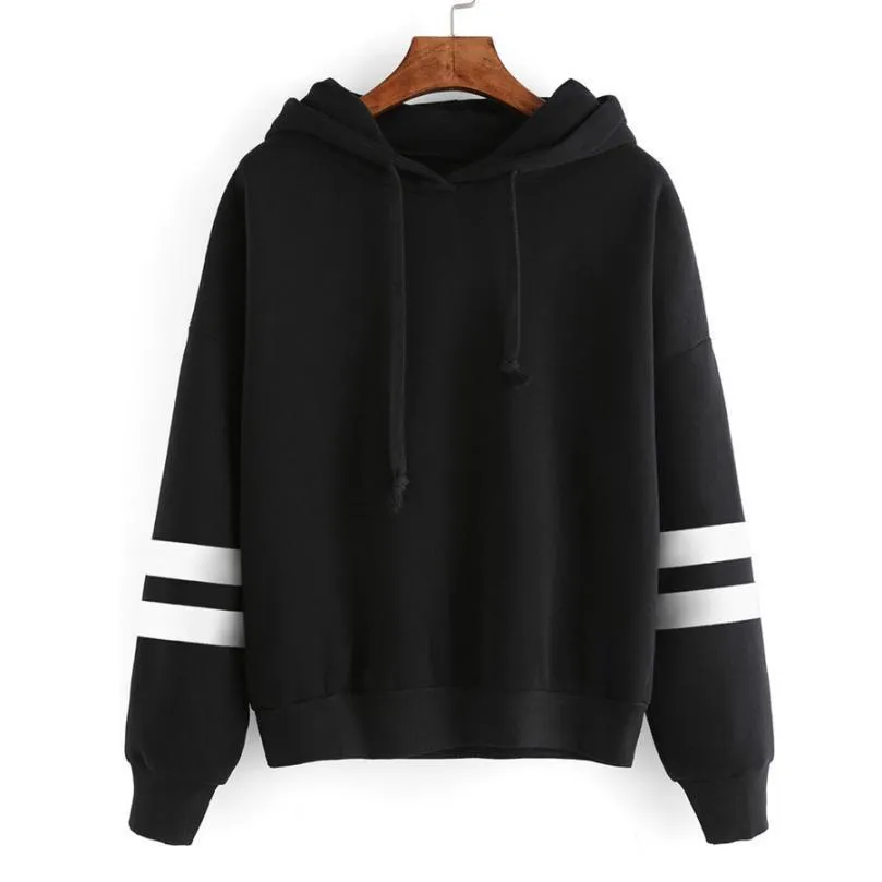 Striped Long Sleeve Hoodie