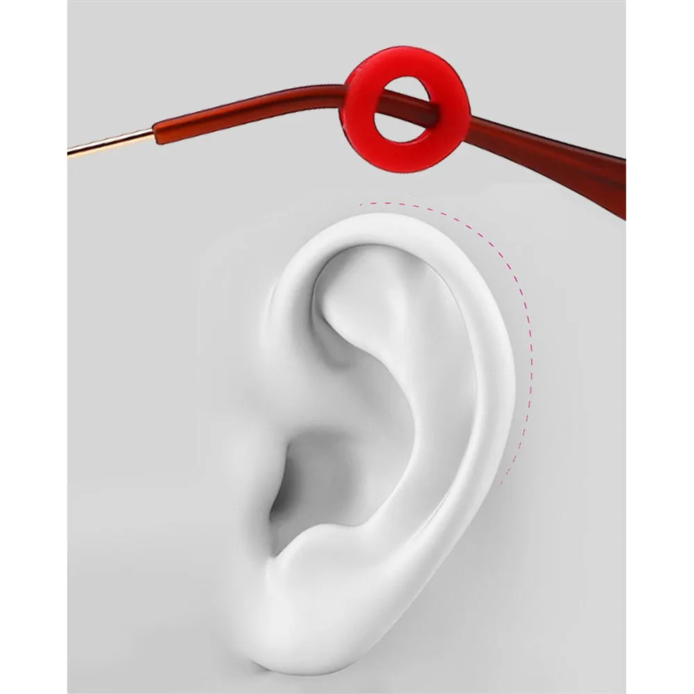 Sunglasses Glasses Temple Anti-slip Sleeve Anti-slip Ear Support Silicone Fixed Arm Cover