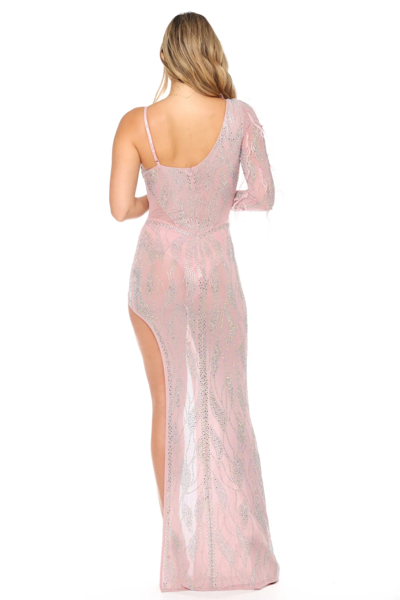 Tajeah One Shoulder Gown