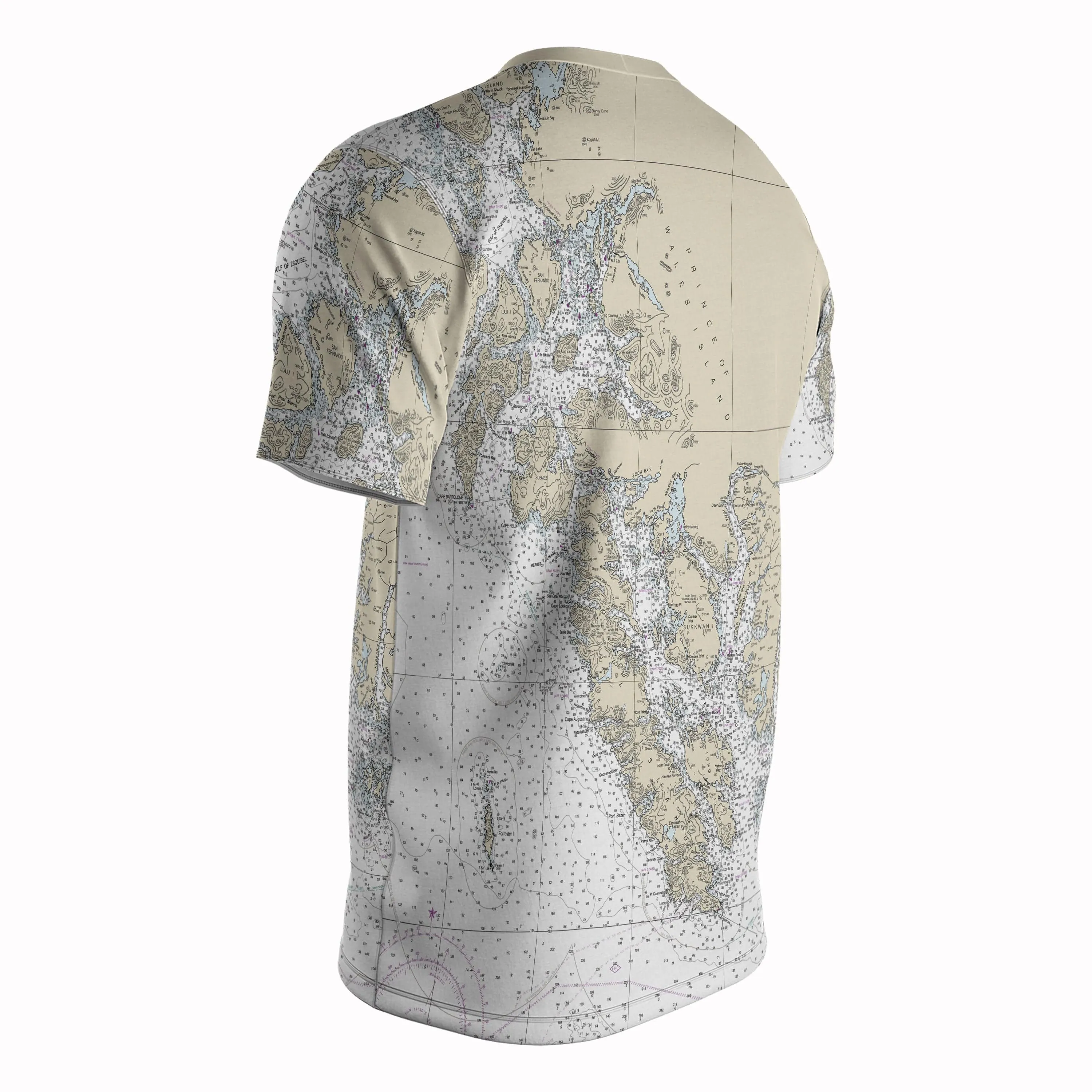 The Gulf of Esquibel to Dixon Entrance Short Sleeve Performance Tee