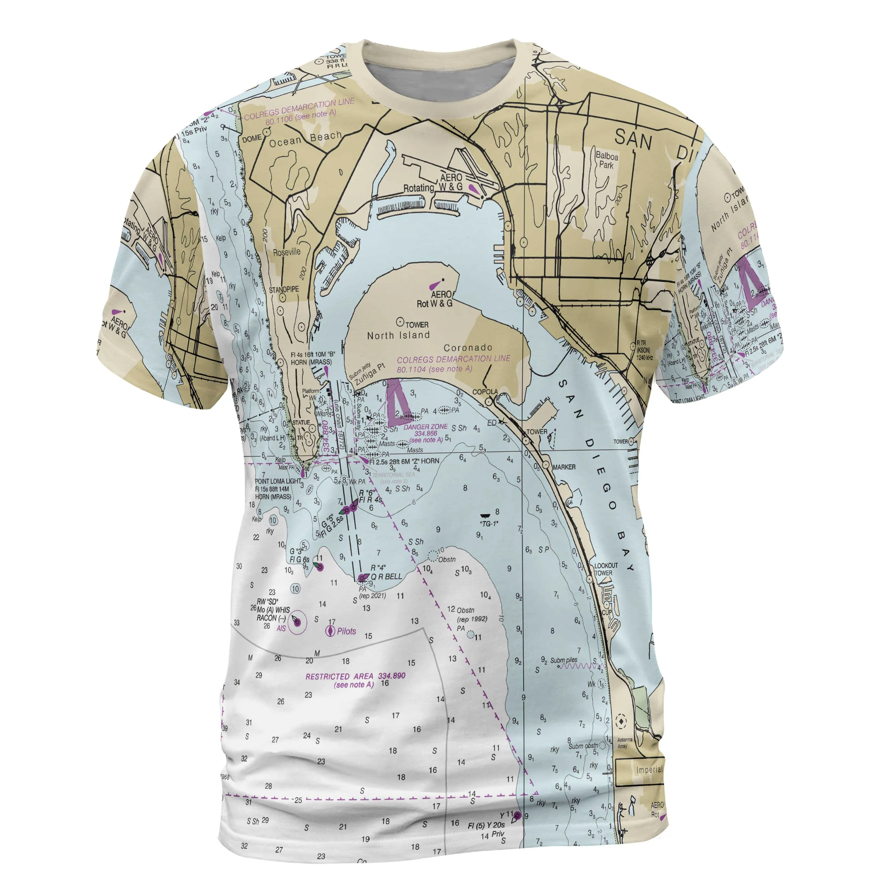 The San Diego Bay Short Sleeve Performance Tee