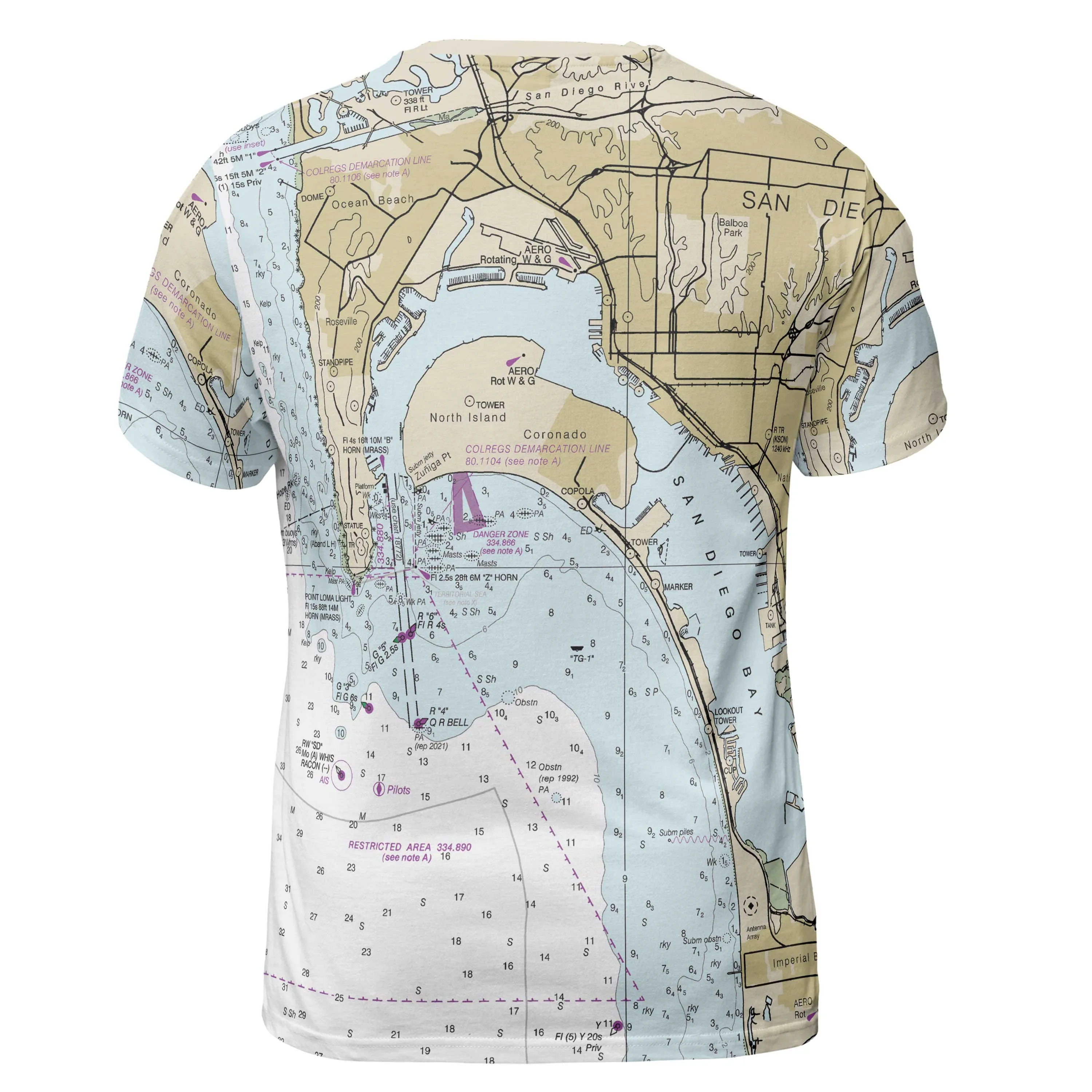 The San Diego Bay Short Sleeve Performance Tee
