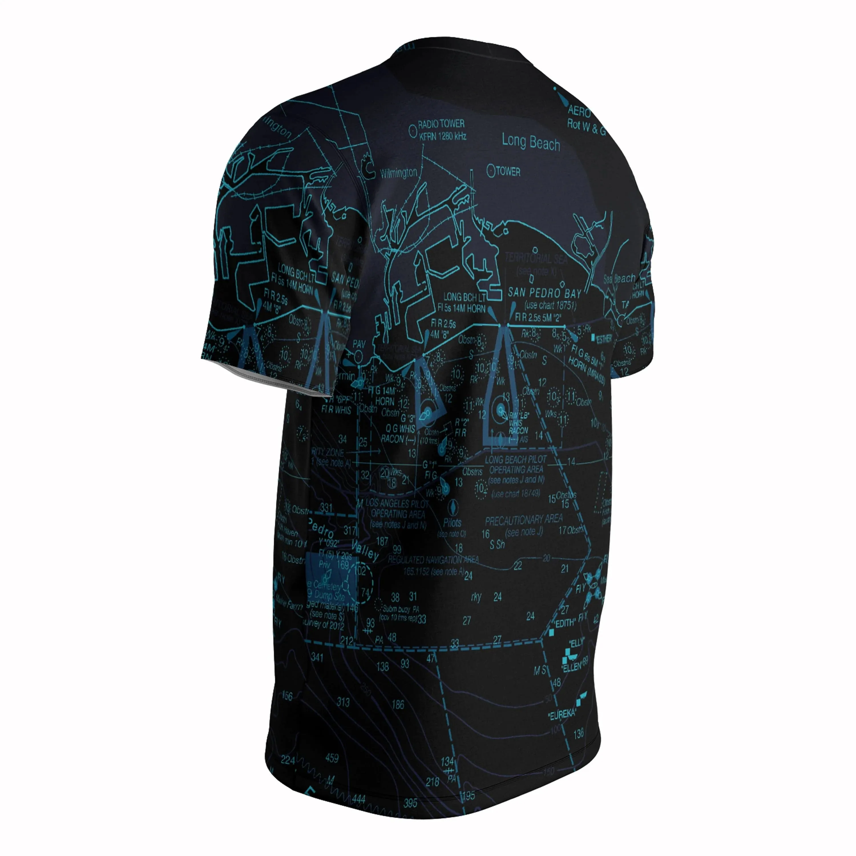 The San Pedro Bay by Starlight Short Sleeve Performance Tee
