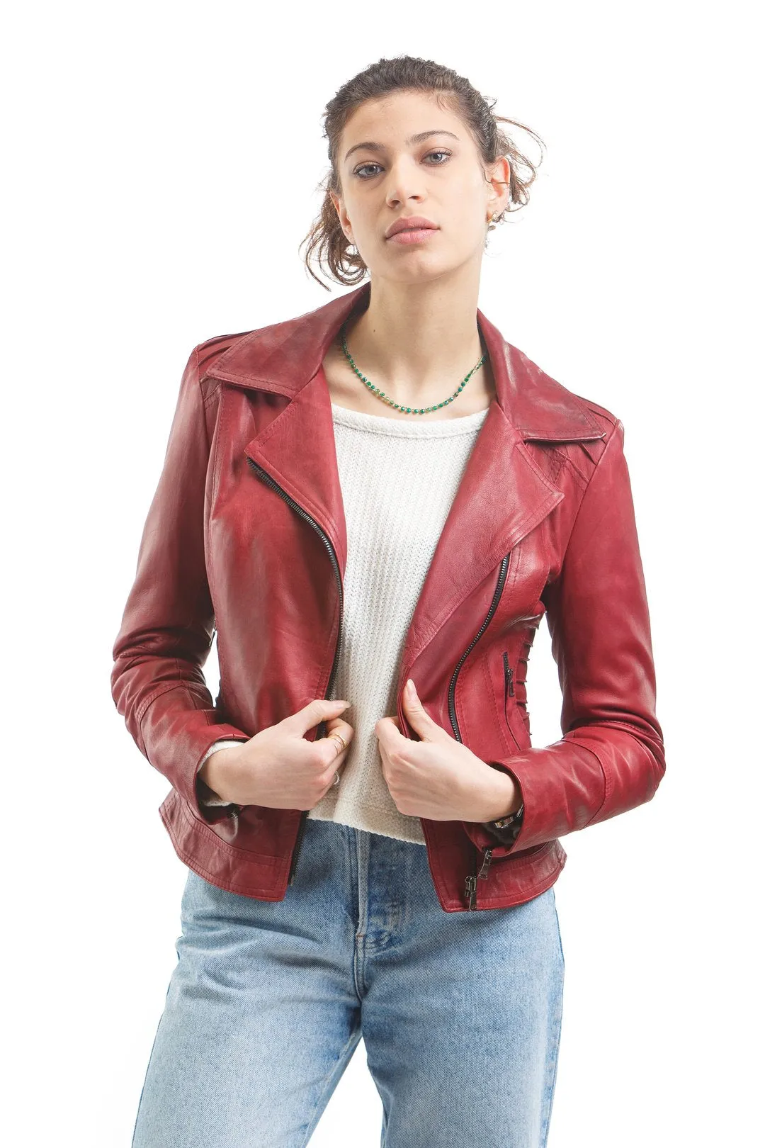 The Sofia Leather Jacket