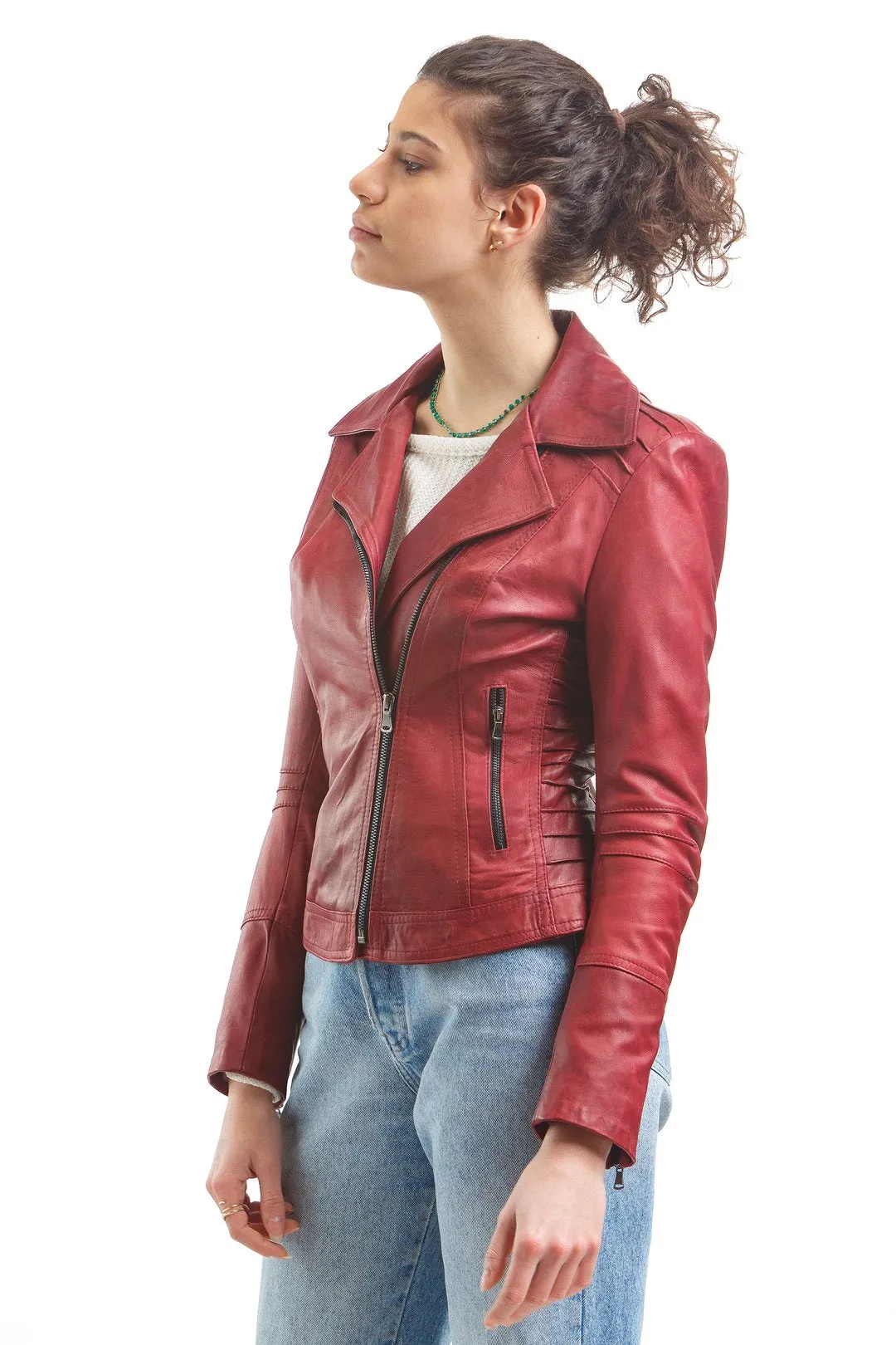 The Sofia Leather Jacket