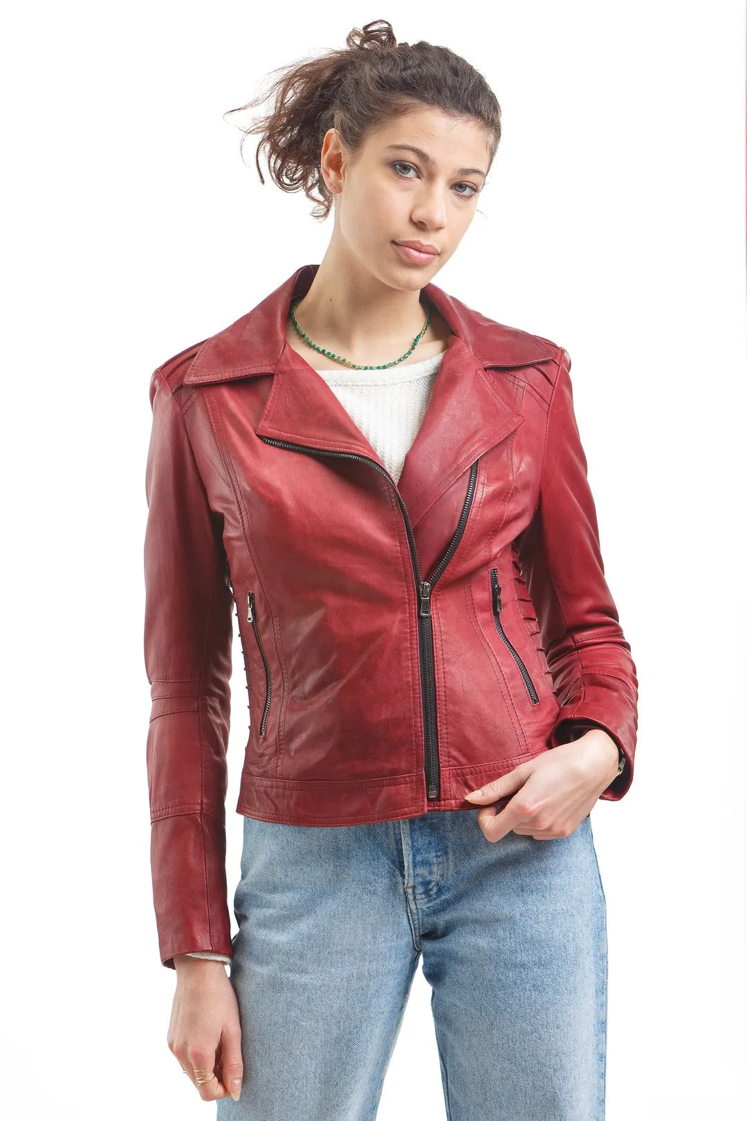 The Sofia Leather Jacket