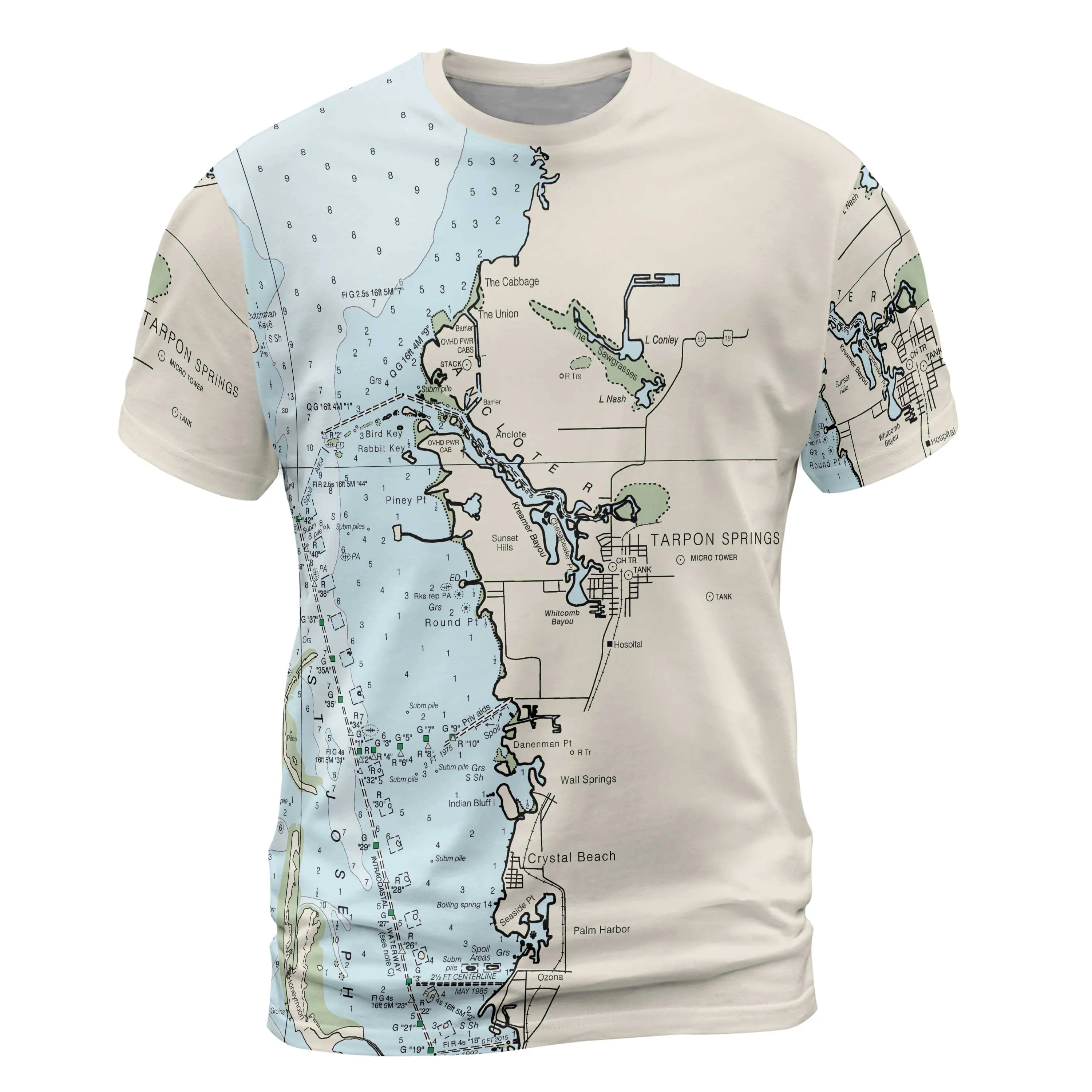The Tarpon Springs Short Sleeve Performance Tee