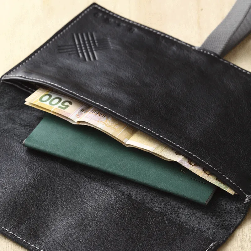 Travel Wallet - Black