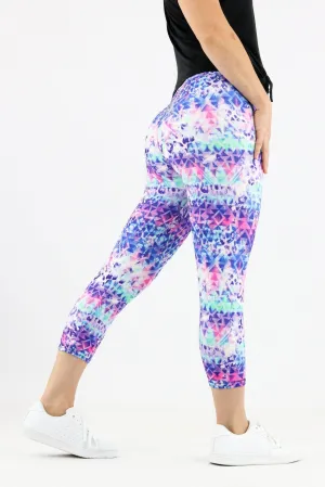 Tribal Safari - Casual Capri Leggings