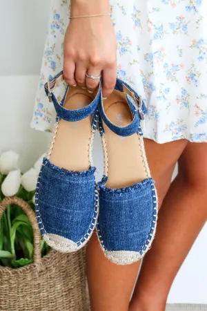 Venice Espadrille Sandal • Denim