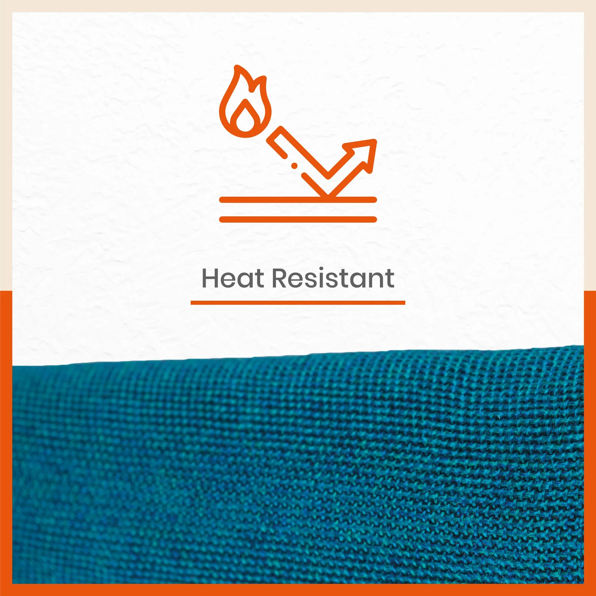 Vera Premium Jute Table Mats / Placemats for Home Dining Table | (Blue - Set of 6 - 45cm x 30cm)