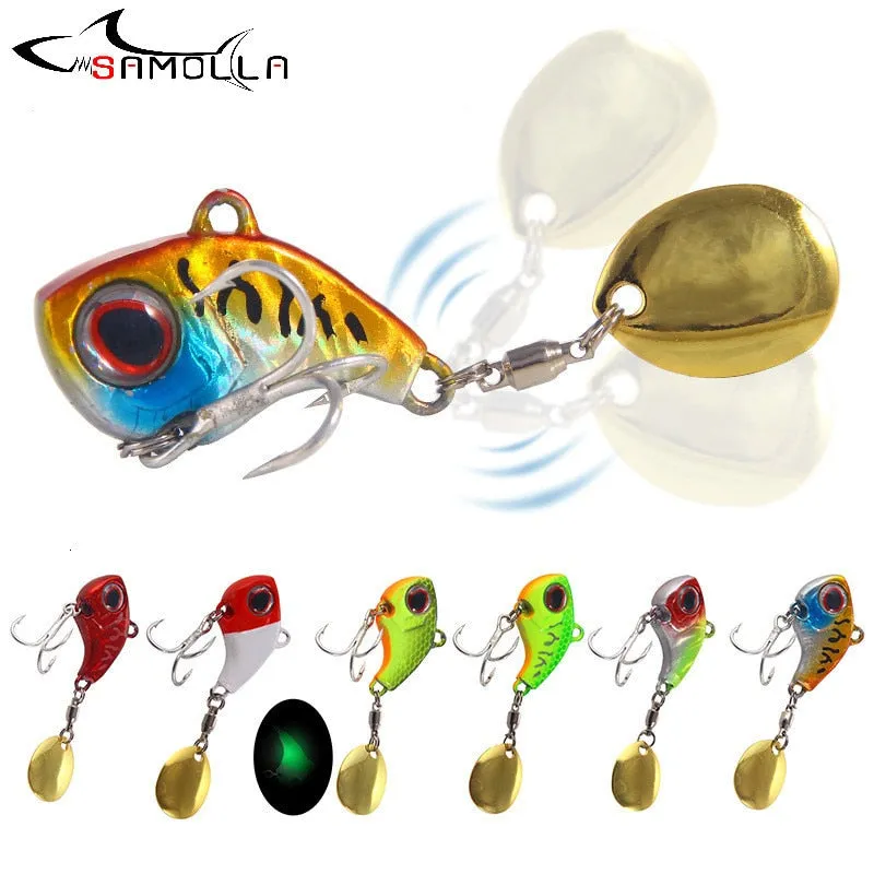 Vibration Fishing Lure Weights 9-22g Metal Fish Bait Fishing Bait Spinner Bait Tackle Vib