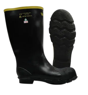 Viking VW3-1 Handyman 14" Steel Toe & Plate Rubber Boot