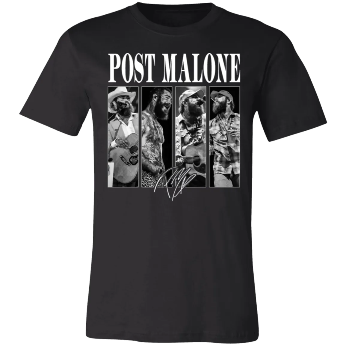 Vintage Post Malone Band Tee - Retro Posty Shirt