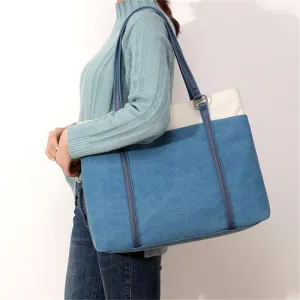 Vogue Fashion Casual Contrast Color Women's Handbags