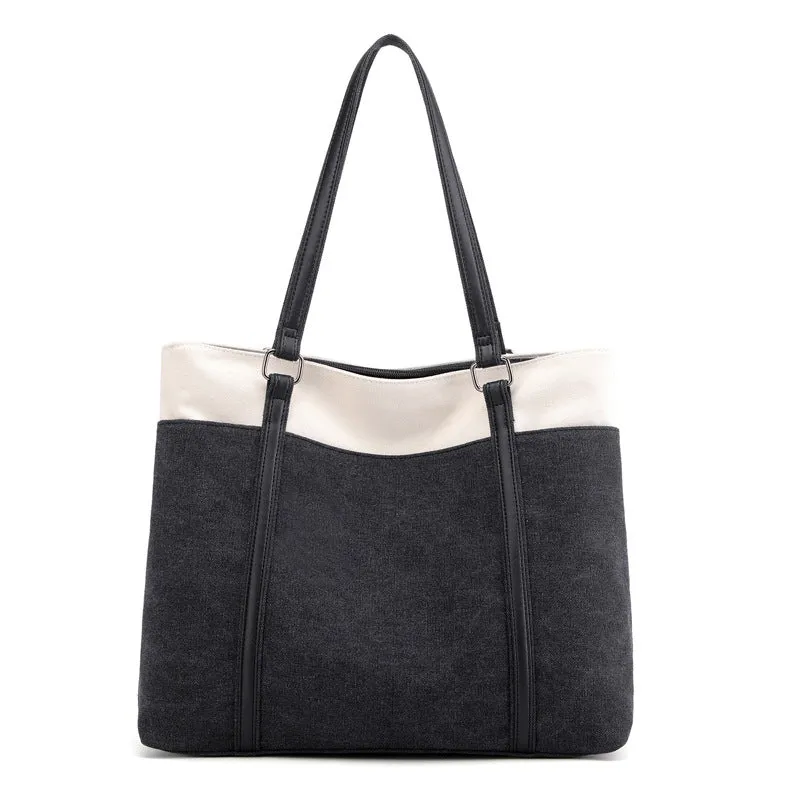 Vogue Fashion Casual Contrast Color Women's Handbags