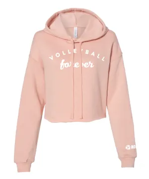 Volleyball Forever Cropped Hoodie