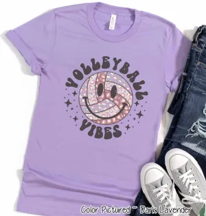 Volleyball Smile Retro Vibes Tee