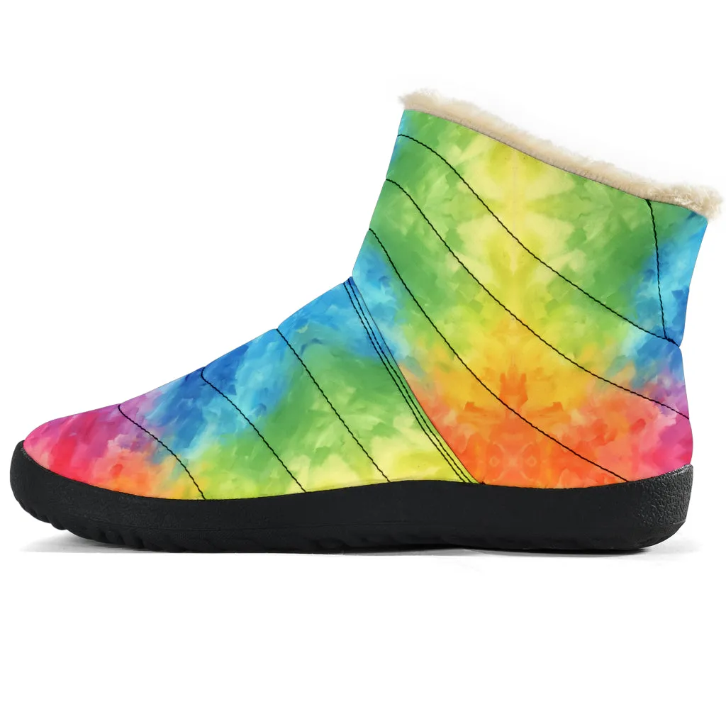 Water Colors Cozy Winter Boots
