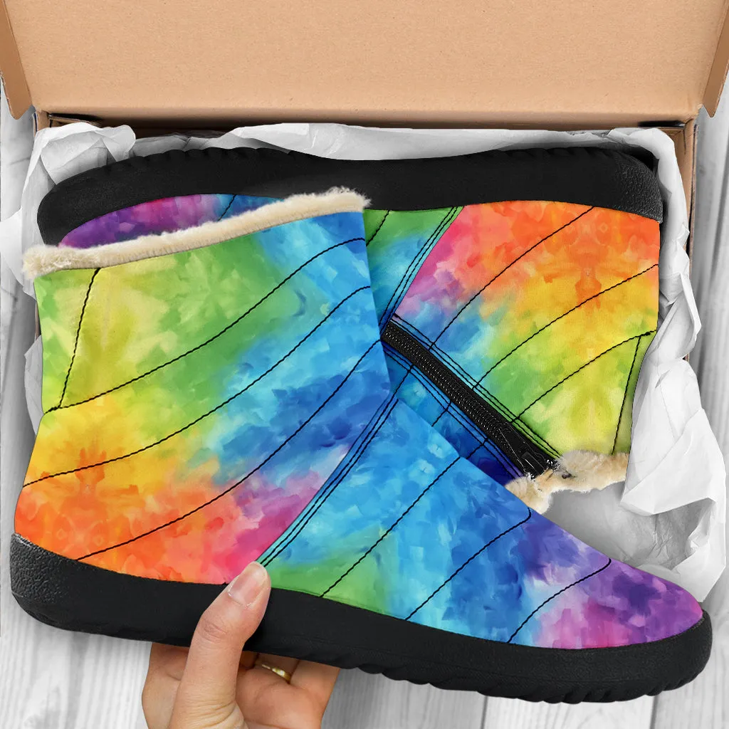 Water Colors Cozy Winter Boots