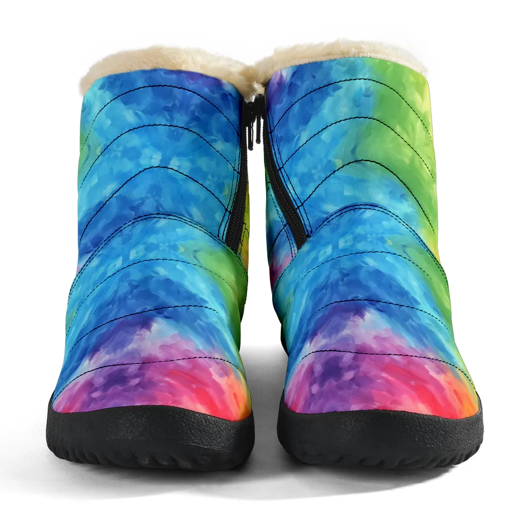 Water Colors Cozy Winter Boots