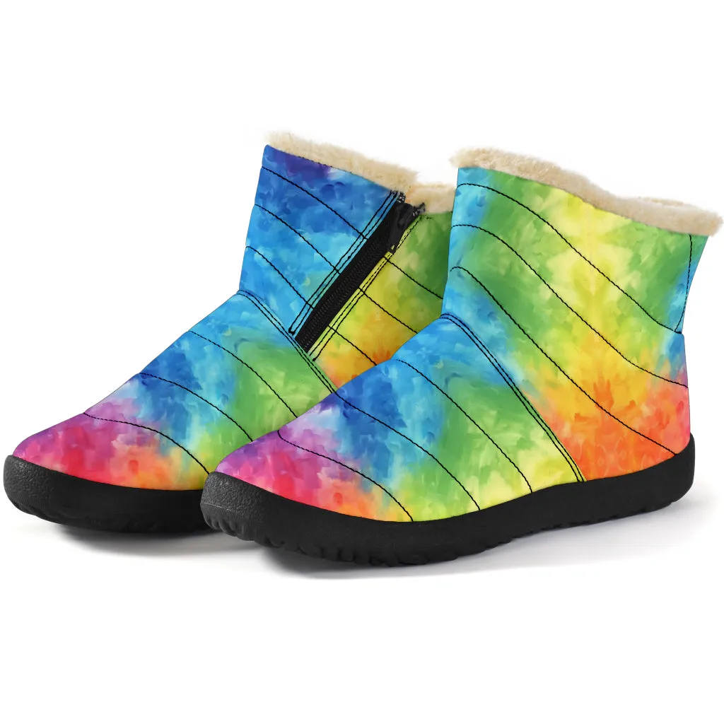 Water Colors Cozy Winter Boots