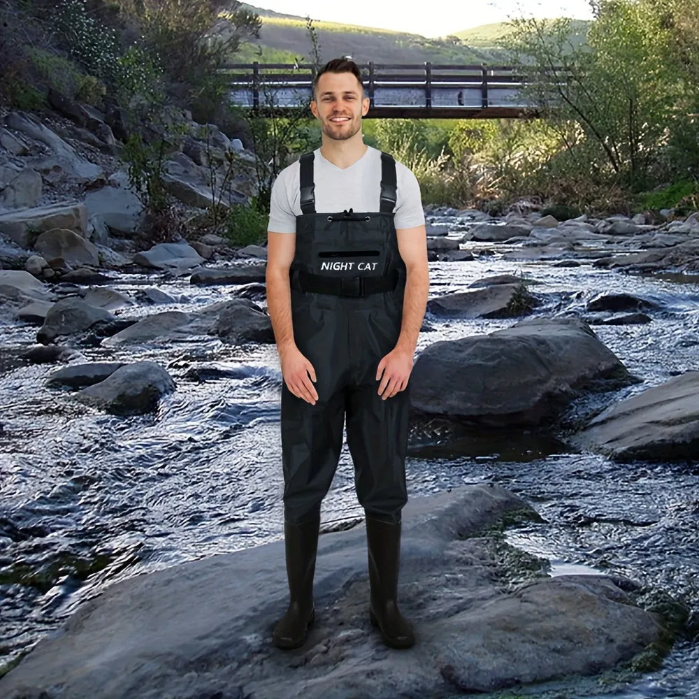 Waterproof Fishing & Hunting Chest Waders with Boots