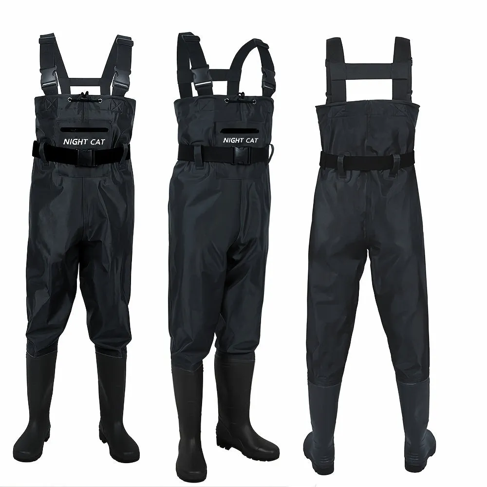 Waterproof Fishing & Hunting Chest Waders with Boots
