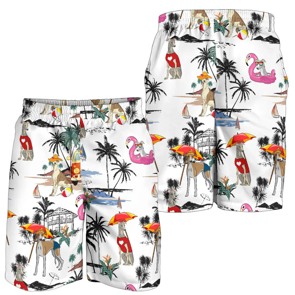 Whippet-Summer Beach Mens Shorts