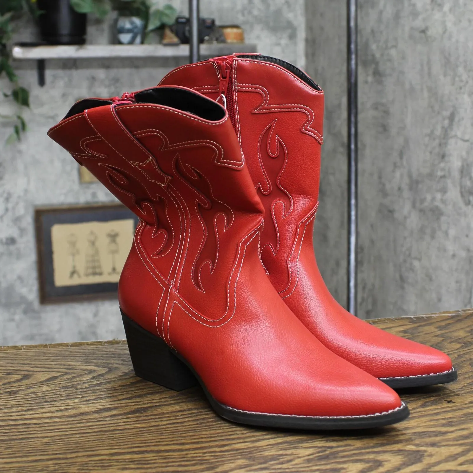 Wild Fable Women's Daytona Western Boots with Memory Foam Insole 89477739