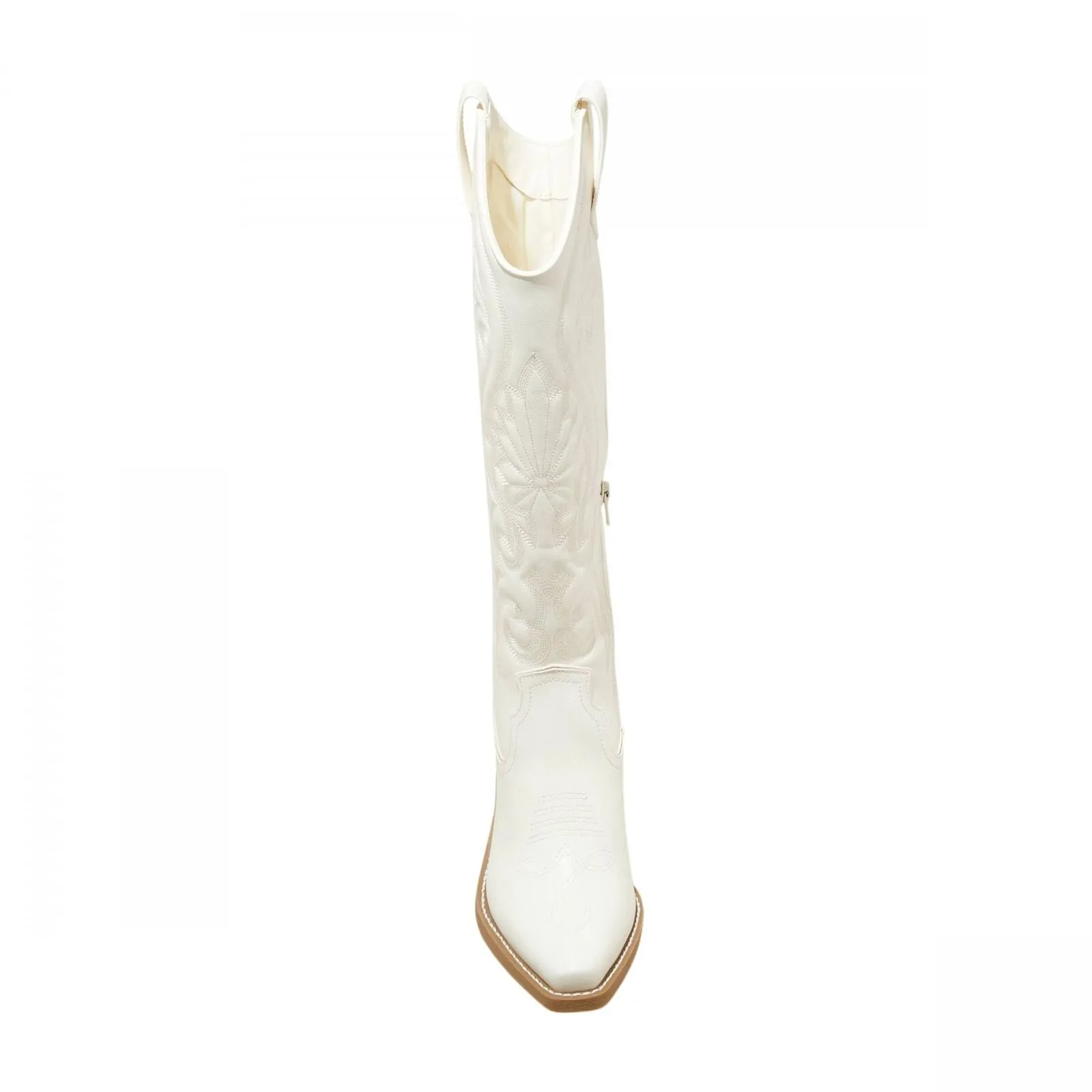 Wild Fable Womens Kenzi Wide Calf Western Boots Insole Ivory Off White 7M-WC