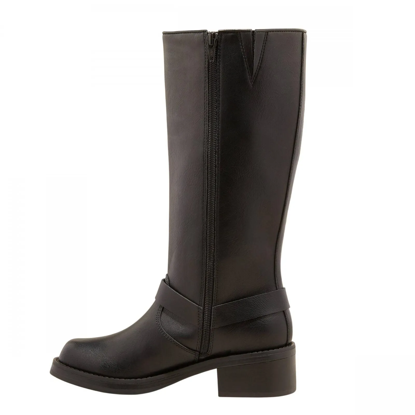 Wild Fable Womens Rebel Tall Moto Buckle Boots 90366583 Black 7M