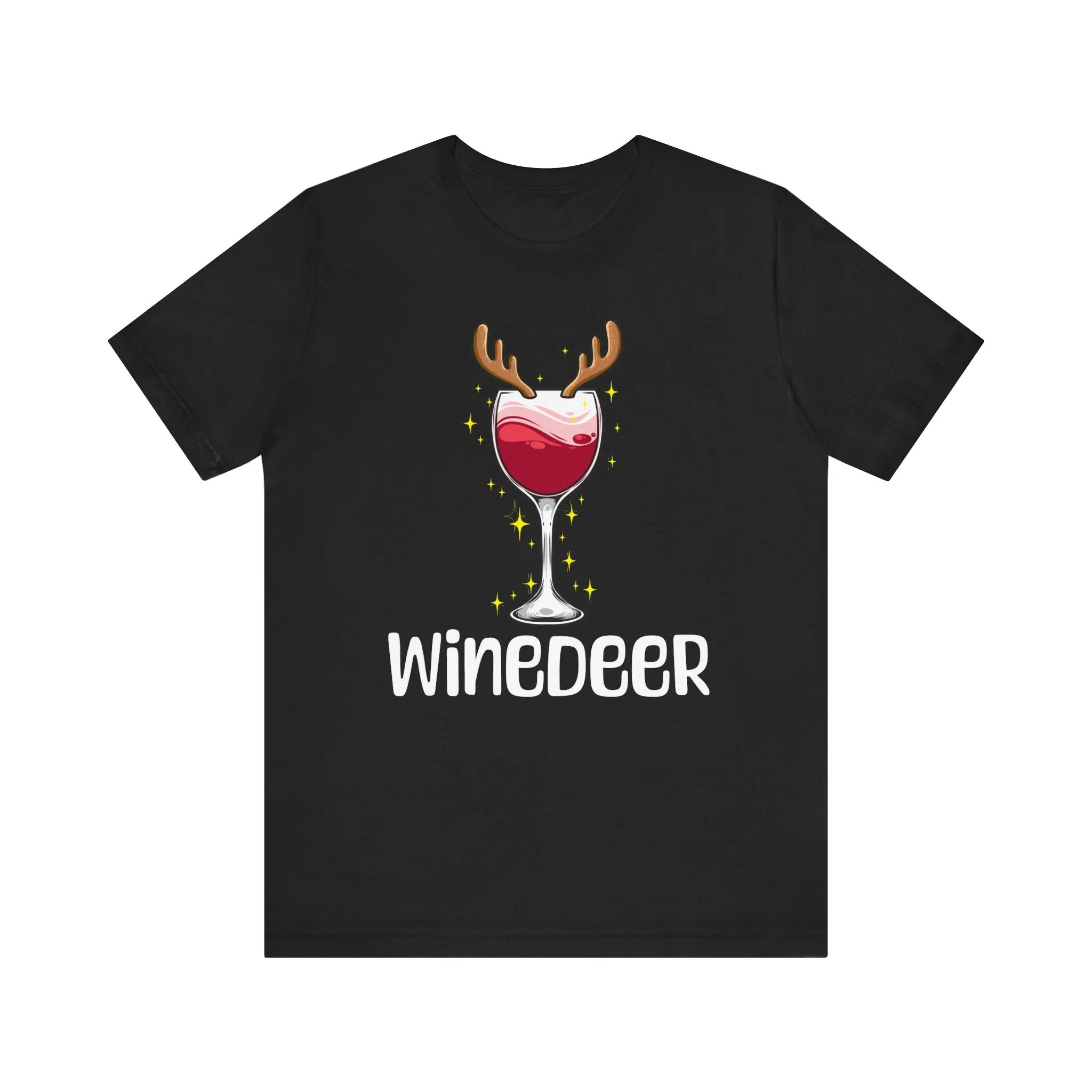WineDeer | Deluxe Black Unisex Tee