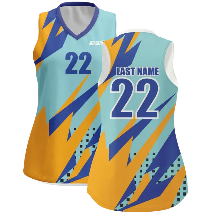 Women's Volleyball Sleeveless V-Neck