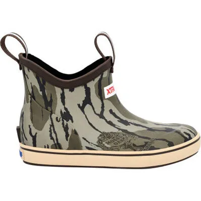 Xtratuf Kid's Ankle Deck Boot- Mossy Oak Camo (XKABMOB)