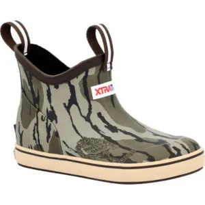 Xtratuf Kid's Ankle Deck Boot- Mossy Oak Camo (XKABMOB)