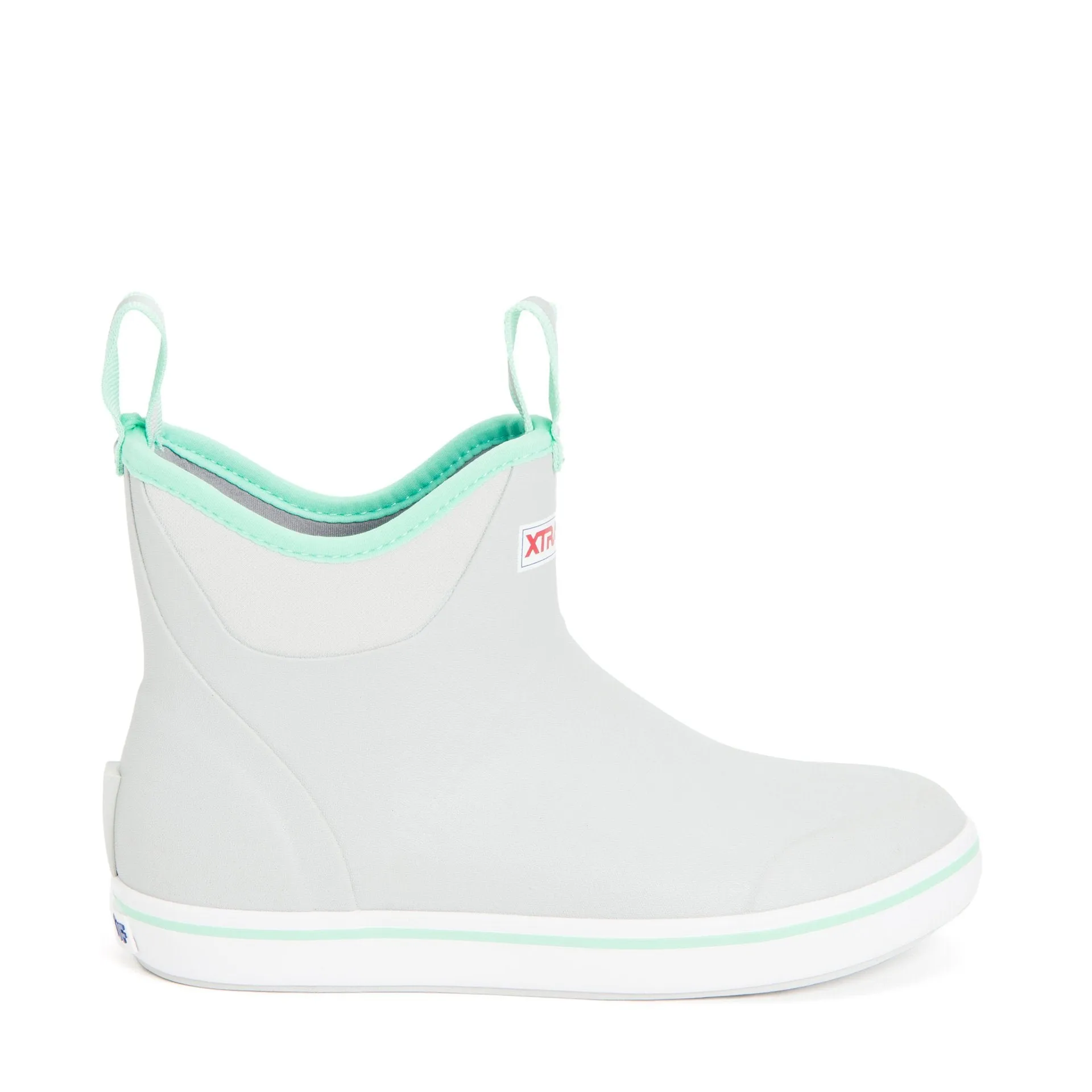 Xtratuf Women's 6 Inch Gray Deck Ankle Boot XWAB-102-GRY