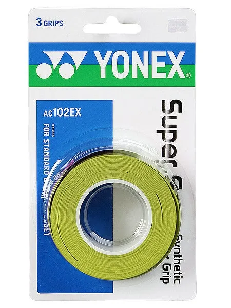 Yonex Super Grap Synthetic Overgrip (3 Pack)